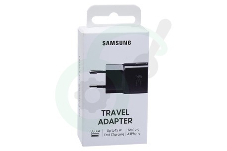 Samsung  SAM-10328-PK EP-TA20EBENGEU Samsung USB-A Travel Adapter, Zwart
