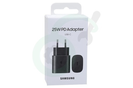 Samsung  SAM-10331-PK EP-TA800NBEGEU Samsung USB-C Travel Adapter, Zwart