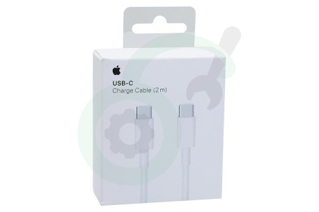 Apple  AP-MLL82 MLL82ZM/A Apple USB-C Oplaadkabel, 2 meter Wit