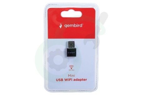 Gembird  WNP-UA300-01 Mini USB WiFi Ontvanger 300Mbps