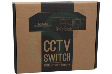 MEKO  8218-MK PoE Switch 4 poorten