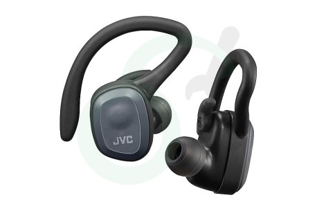 JVC  HAET45TBU HA-ET45T-BU Wireless Sport Dual Support Headphones Black