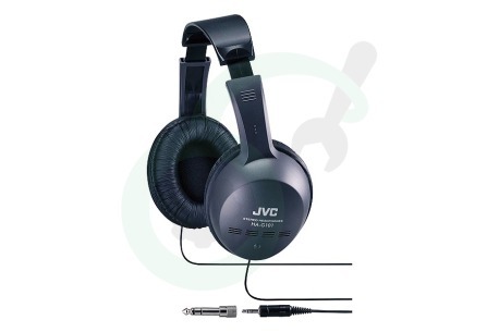 JVC  HAG101EF HA-G101-EF Full Size Stereo Hoofdtelefoon Zwart
