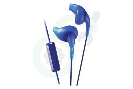 JVC  HAENR15AAE HA-ENR15-AA-E Gumy Sport In Ear Hoofdtelefoon met Microfoon Blauw