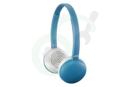 JVC  HAS20BTAE HA-S20BT-A-E On Ear Lichtgewicht Draadloze Hoofdtelefoon Blauw
