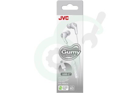 JVC  HAFR9UCWU HA-FR9UC-W-U Gumy Connect USB-C White