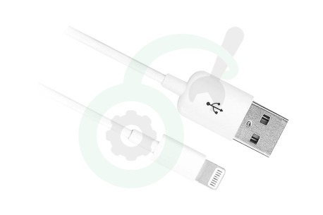 Ewent  EW9908 USB naar Lightning kabel, 1m