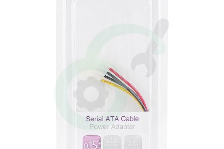Ewent  EW9170 Verloopkabel SATA Voeding Verloopkabel 0,15 meter