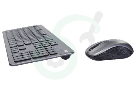 ACT  AC5710 Draadloos Toetsenbord Set USB-C/USB-A Ontvanger Qwerty