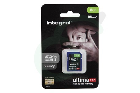 Integral  INSDH8G10-80U1 Memory card Class 10 80MB/s