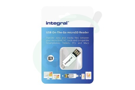 Integral  INCROTGMSD OTG USB2.0 Kaartlezer Micro SDHC/XC
