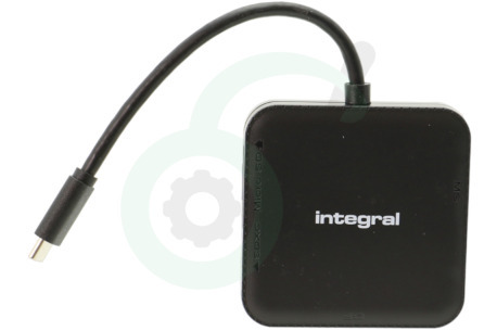 Integral  INCRMULTI3.0-C Multislot USB C Memory Card Reader