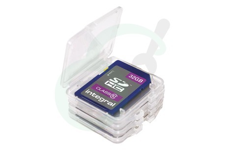 Integral  INSDQUADBOX Box SD/SDHC Card box