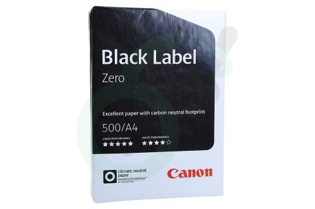 Universeel  99840554 Papier Kopieerpapier Black Label Zero 500vel