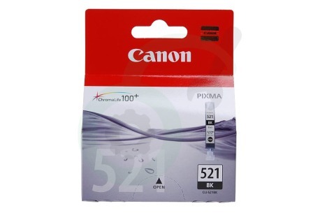 Canon Canon printer CANBCI521B Inktcartridge CLI 521 Black