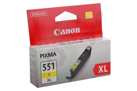 Canon  6446B001 Inktcartridge CLI 551 XL Yellow