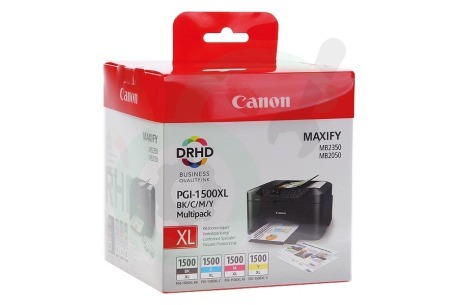 Canon  9182B004 Inktcartridge PGI 1500XL Multipack BK/C/M/Y