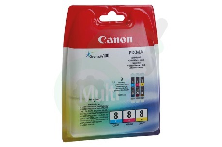Canon Canon printer CANBCLI8CO CAN32044B Canon CLI-8 Colorpack