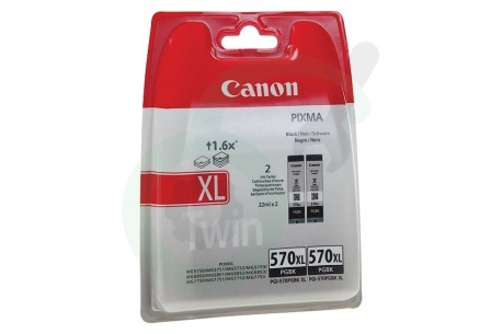 Canon  2429908 0318C007 Canon PGI-570XL PGBK Twin