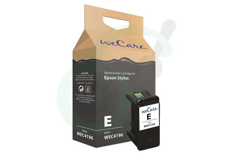 Wecare Epson printer K11905W4 Inktcartridge Zwart (met chip)