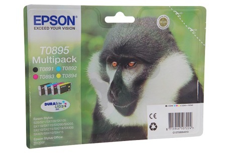 Epson Epson printer EPST089540 Inktcartridge T0895 Multipack