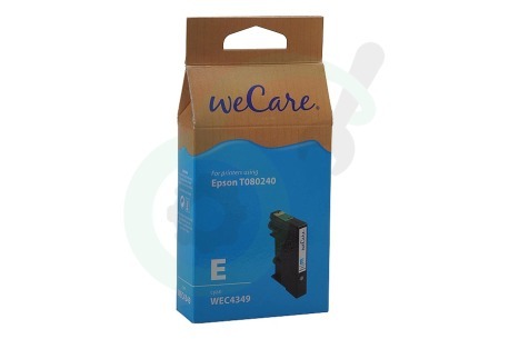 Wecare Epson printer K12319W4 Inktcartridge T0802 Cyan