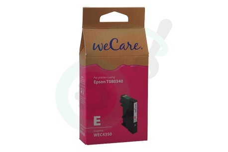 Wecare Epson printer K12322W4 Inktcartridge T0803 Magenta
