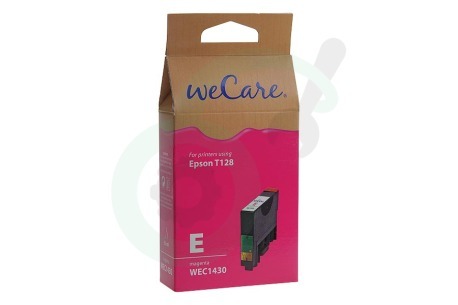 Wecare Epson printer K12590W4 Inktcartridge T1283 Magenta