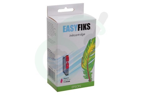 Easyfiks Epson printer C13T12934010 Inktcartridge T1293 Magenta
