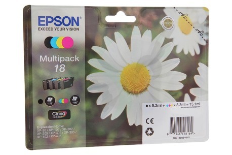 Epson  EPST180640 Inktcartridge T1806 Multipack