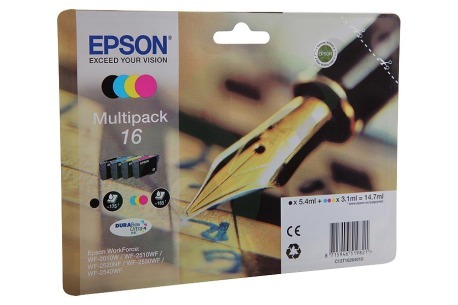 Epson  C13T16264010 Inktcartridge 16 Multipack