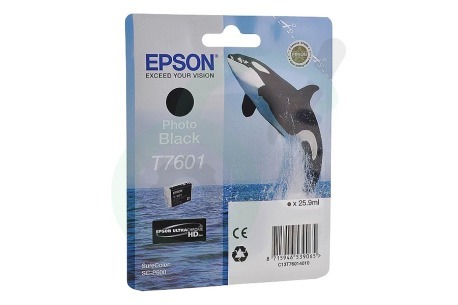 Epson  C13T76014010 Inktcartridge T7601 Photo Black