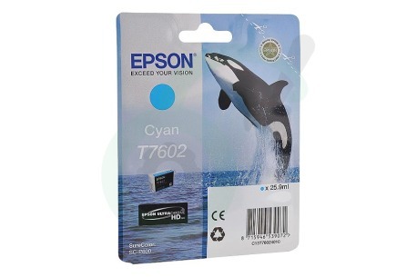 Epson  C13T76024010 Inktcartridge T7602 Cyan