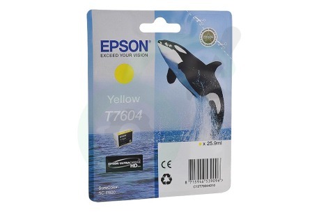 Epson  C13T76044010 Inktcartridge T7604 Yellow