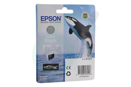 Epson  C13T76074010 Inktcartridge T7607 Light Black