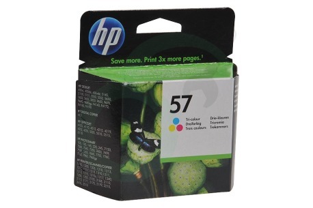 HP Hewlett-Packard HP printer HP-C6657AE HP 57 Inktcartridge No. 57 Color