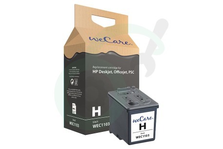Wecare HP printer K20113W4 Inktcartridge No. 27 Black