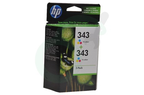 HP Hewlett-Packard HP printer CB332EE Inktcartridge No.343 Color