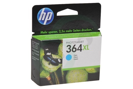 HP Hewlett-Packard HP printer HP-CB323EE HP 364 XL Cyan Inktcartridge No. 364 XL Cyan