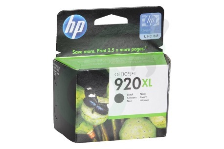 HP Hewlett-Packard HP printer HP-CD975AE HP 920 Xl Black Inktcartridge No. 920 XL Black