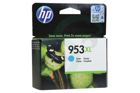 HP Hewlett-Packard  2551984 F6U16AE HP 953XL Cyan