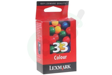 Lexmark Lexmark printer 018CX033E Inktcartridge No. 33 Color