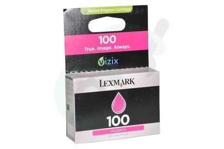 Lexmark Lexmark printer 014N0901E Inktcartridge No. 100 Magenta