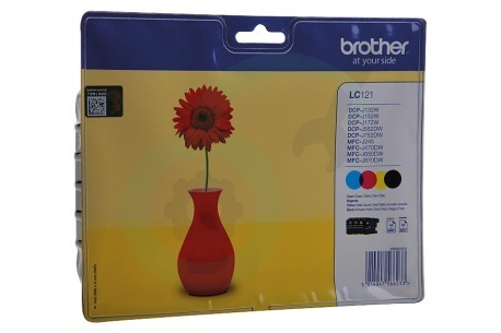 Brother  2075326 Inktcartridge LC 121 Multipack