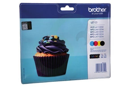 Brother  BROI123V Inktcartridge LC 123 Multipack