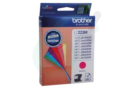 Brother  LC223M LC-223M Inktcartridge LC-223 Magenta