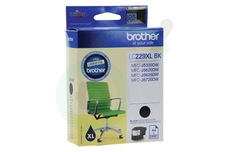 Brother  LC229XLBK LC-229XL BK Inktcartridge LC-229 XL Black