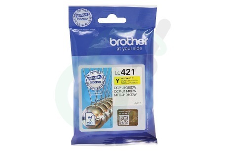 Brother  BROI421Y LC-421Y Brother Inktcartridge LC421Y Standard Capacity