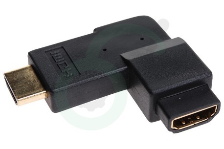 BMS  078463 Adapter HDMI (M) - HDMI (F) Left