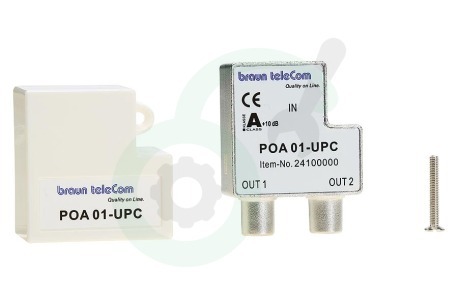 Braun Telecom  A160036 POA 1 UPC Verdeel element Push on IEC splitter